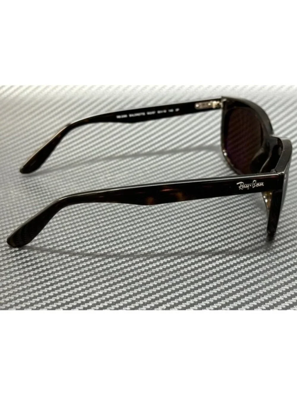 New Ray-Ban Men  Brown Havana Sunglasses 60-19-145